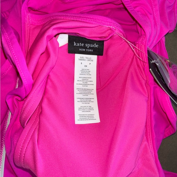 🆕 Kate Spade Off Shoulder Ruffle Top and High Waist Bikini - Picture 6 of 12